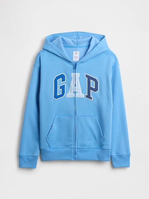 Image number 1 showing, Kids Relaxed Gap Logo Zip Hoodie