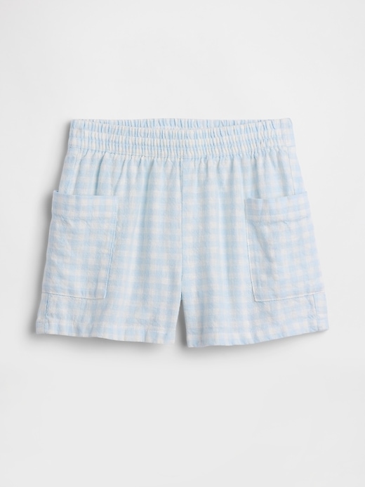 Image number 1 showing, babyGap Pull-On Linen-Blend Shorts