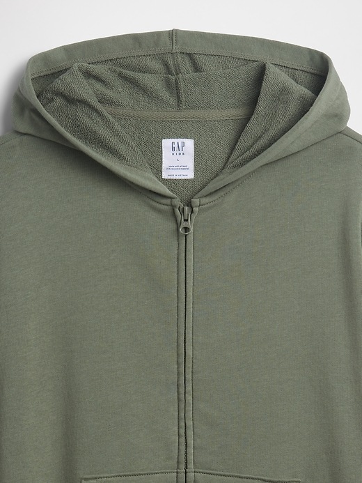 Image number 3 showing, Kids Relaxed French Terry Zip Hoodie