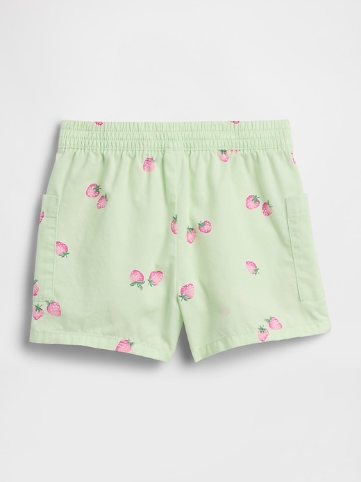 Image number 2 showing, babyGap Pull-On Linen-Blend Shorts