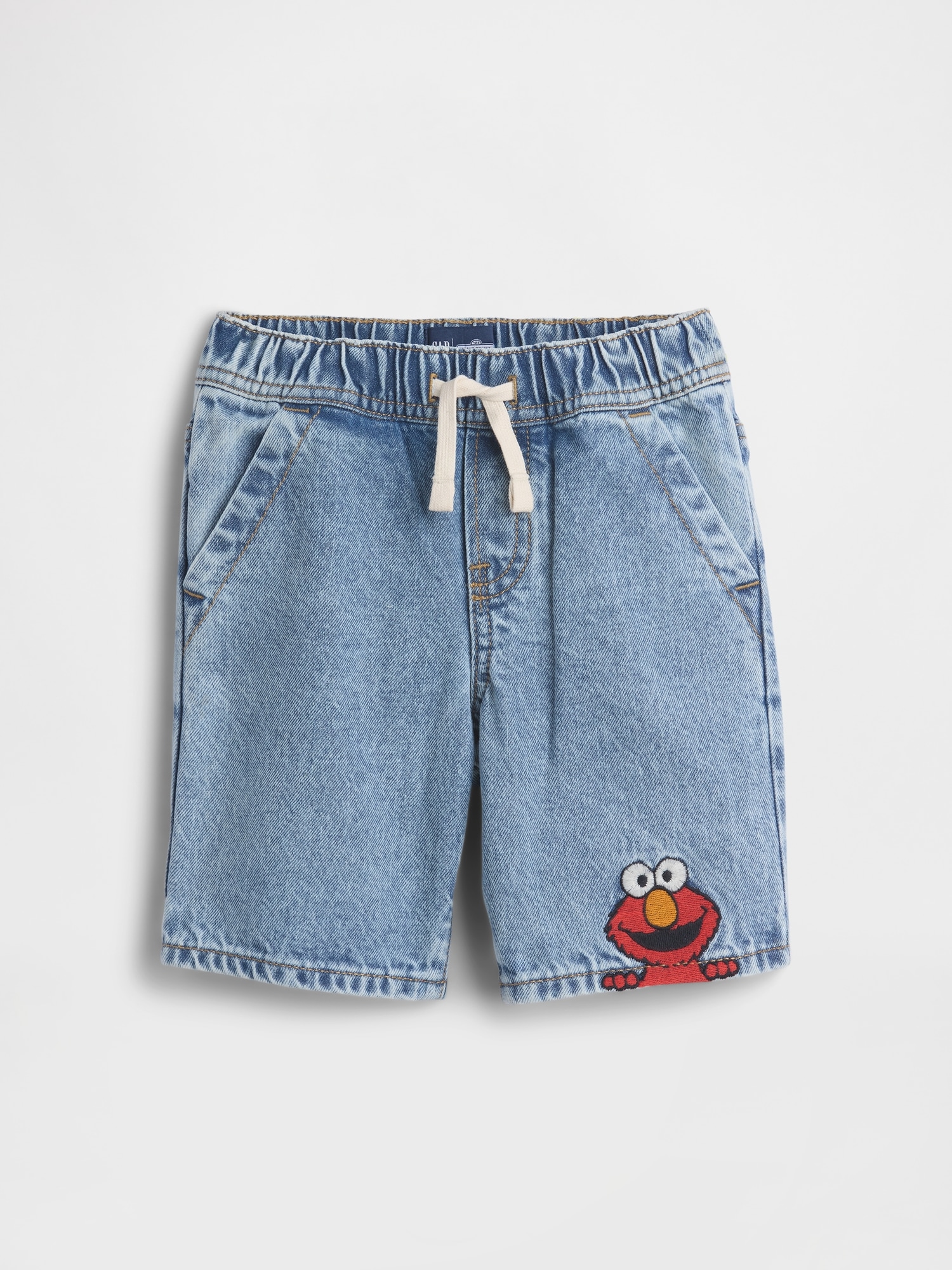 babyGap | Sesame Street Relaxed Pull-On Denim Shorts