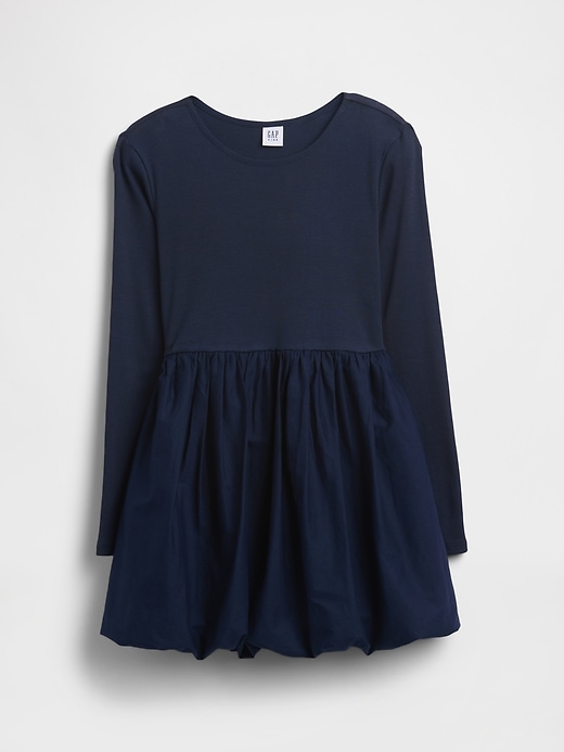 Image number 1 showing, Kids Puff Sleeve Bubble Dress