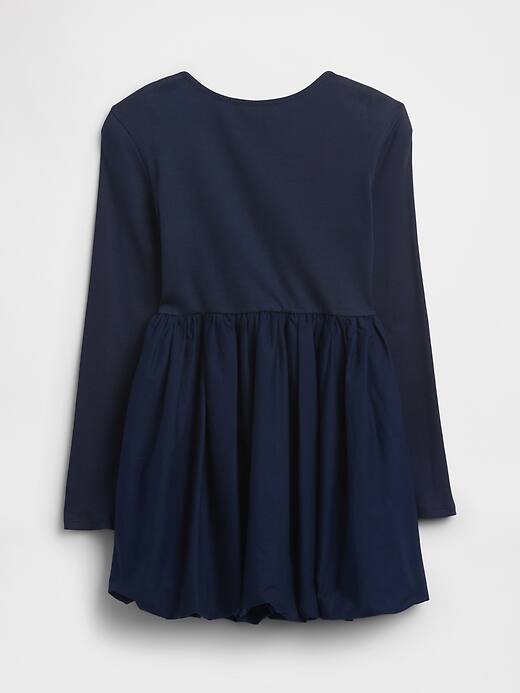 Image number 2 showing, Kids Puff Sleeve Bubble Dress