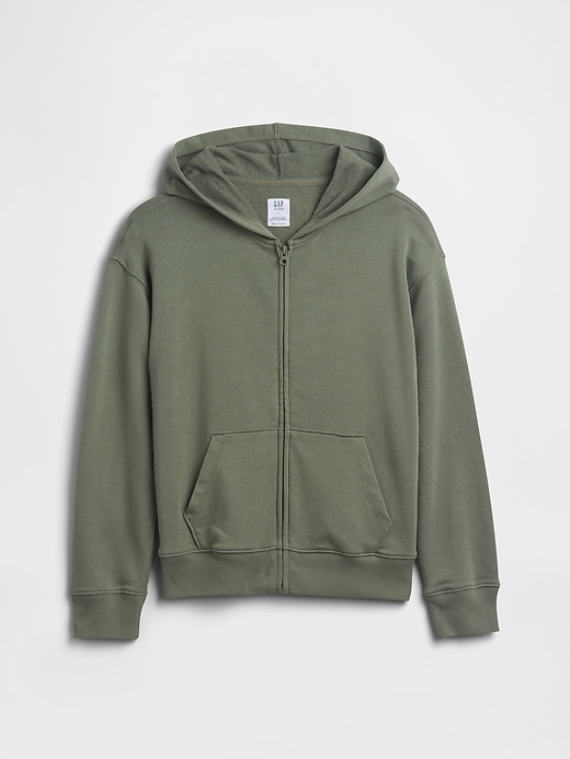 Image number 1 showing, Kids Relaxed French Terry Zip Hoodie