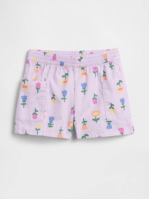 Image number 1 showing, babyGap Pull-On Linen-Blend Shorts