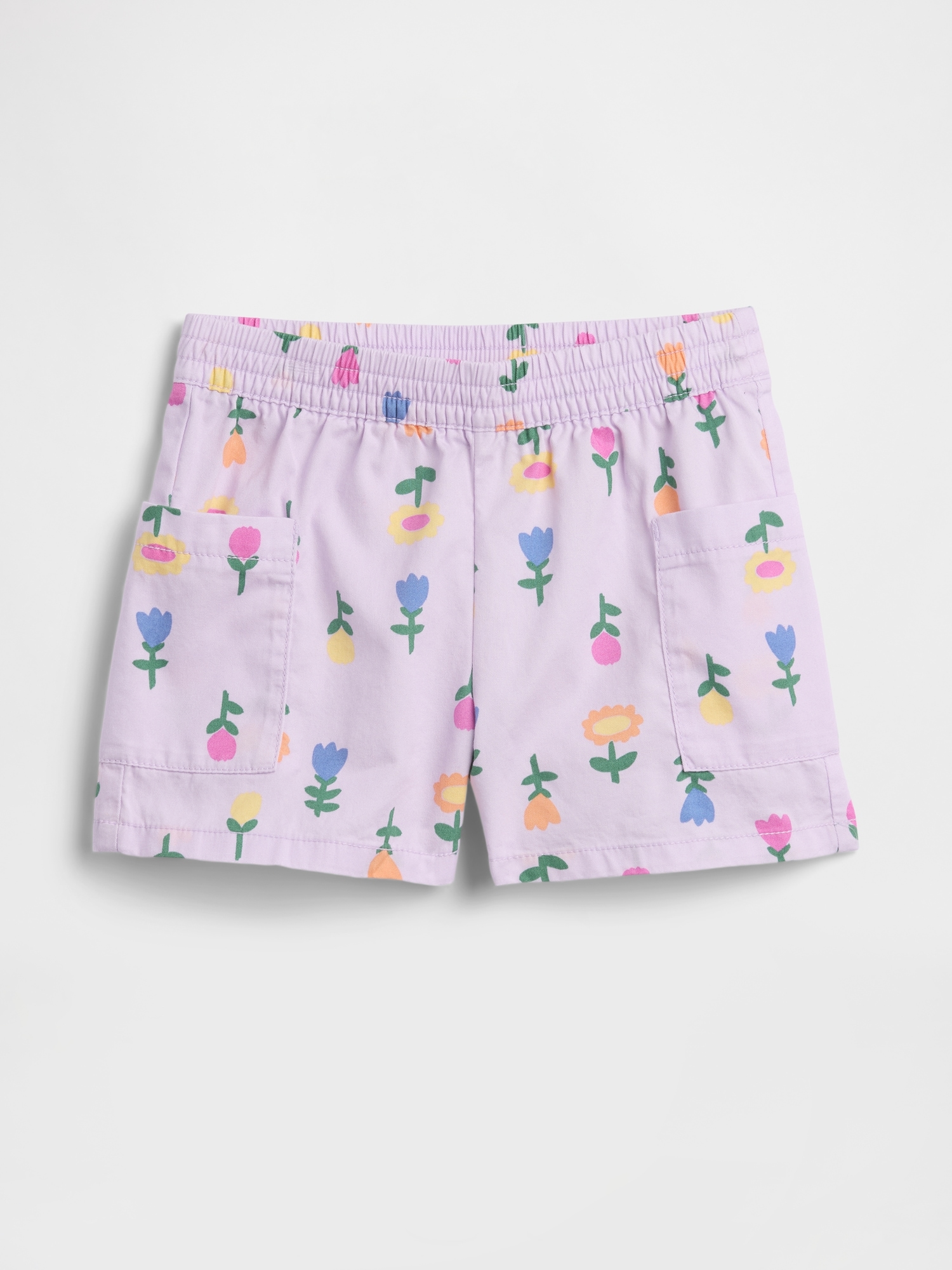 babyGap Pull-On Linen-Blend Shorts