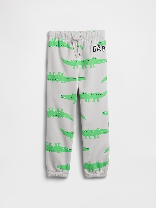 Image number 1 showing, babyGap Relaxed Pull-On Logo Joggers