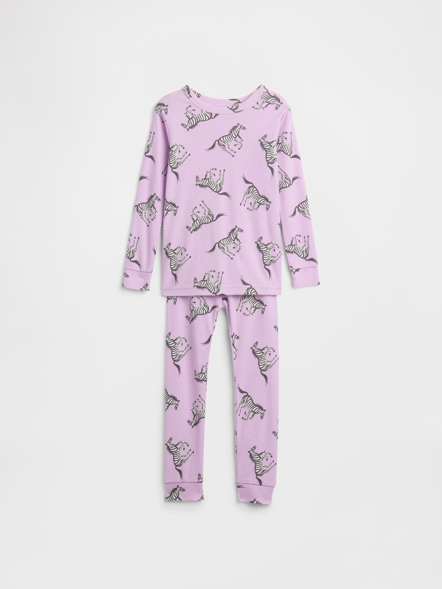babyGap 100% Organic Cotton Zebra PJ Set