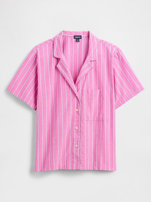 Image number 4 showing, Poplin PJ Shirt