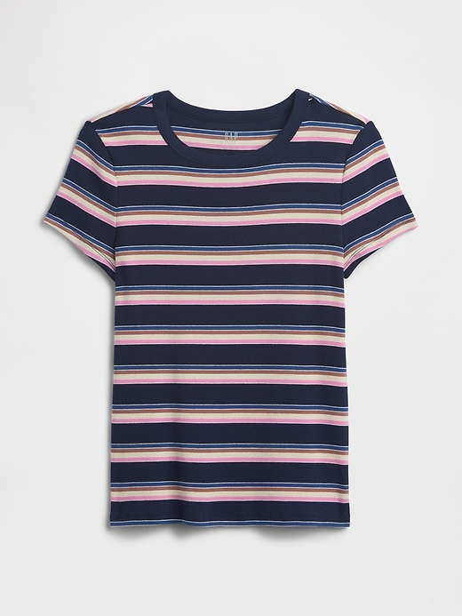 Image number 5 showing, Essential Ribbed Crewneck T-Shirt