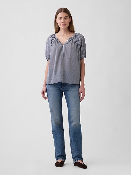Image number 3 showing, Oversized Puff Sleeve Top