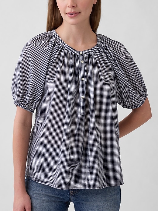 Image number 4 showing, Oversized Puff Sleeve Top