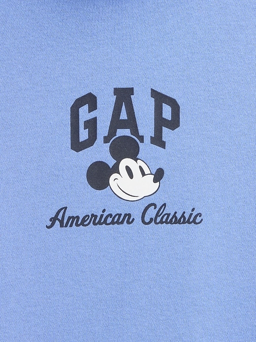 Image number 4 showing, Gap × Disney Mickey Mouse Relaxed Logo Hoodie