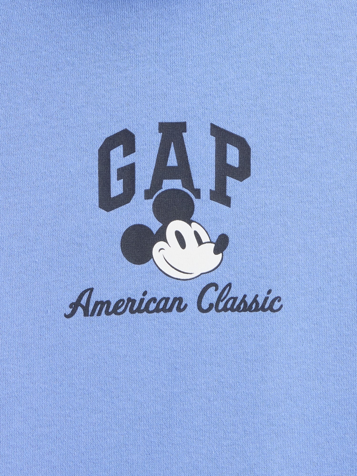 Gap Factory Gap × Disney Mickey Mouse Relaxed Logo Hoodie In Blue