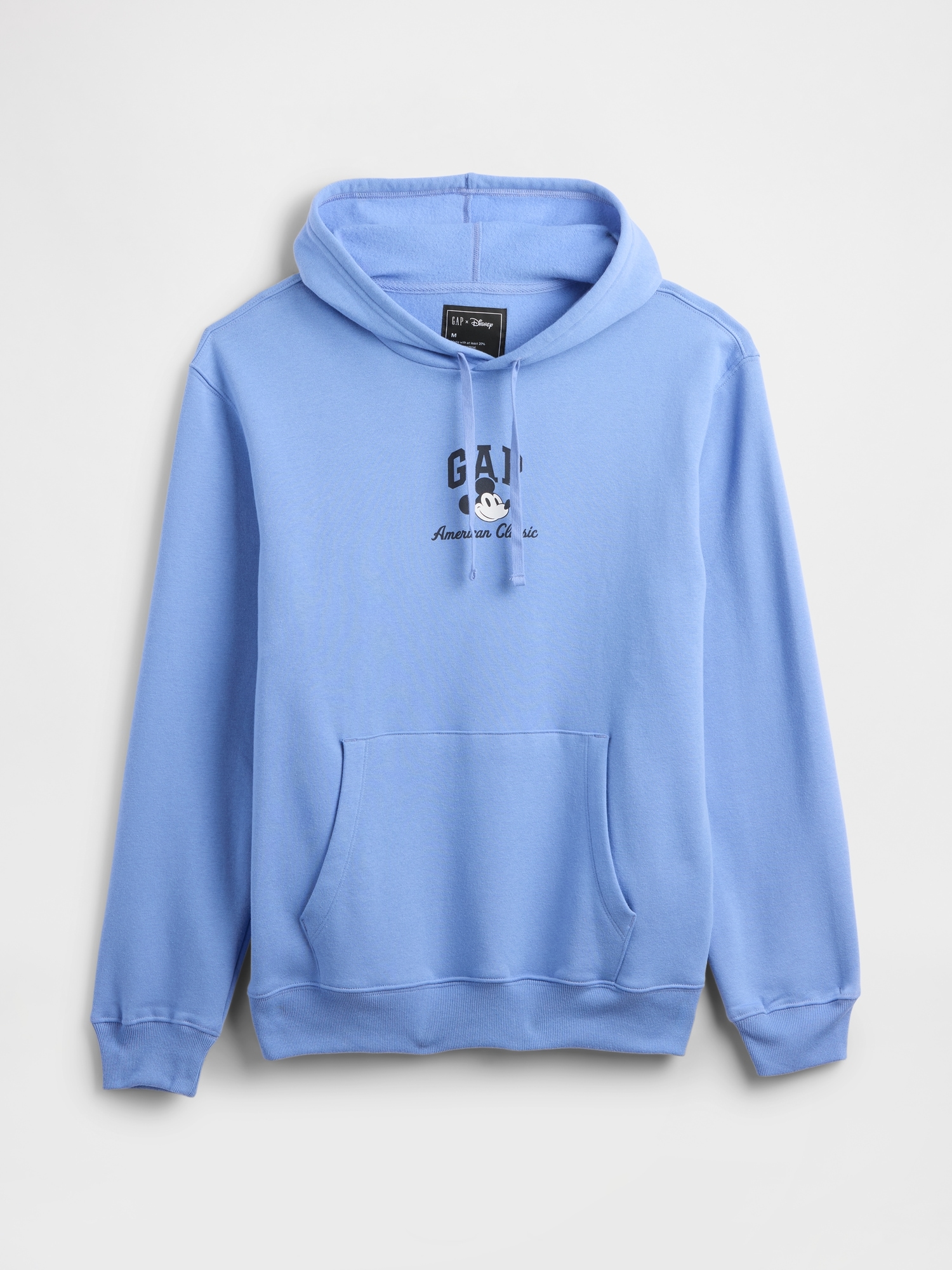 Gap Factory Gap × Disney Mickey Mouse Relaxed Logo Hoodie In Blue