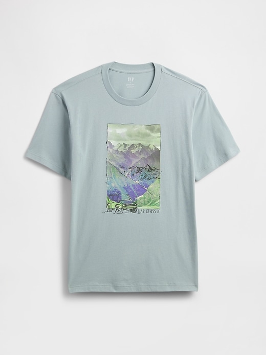 Image number 5 showing, Everyday Soft Relaxed Graphic T-Shirt