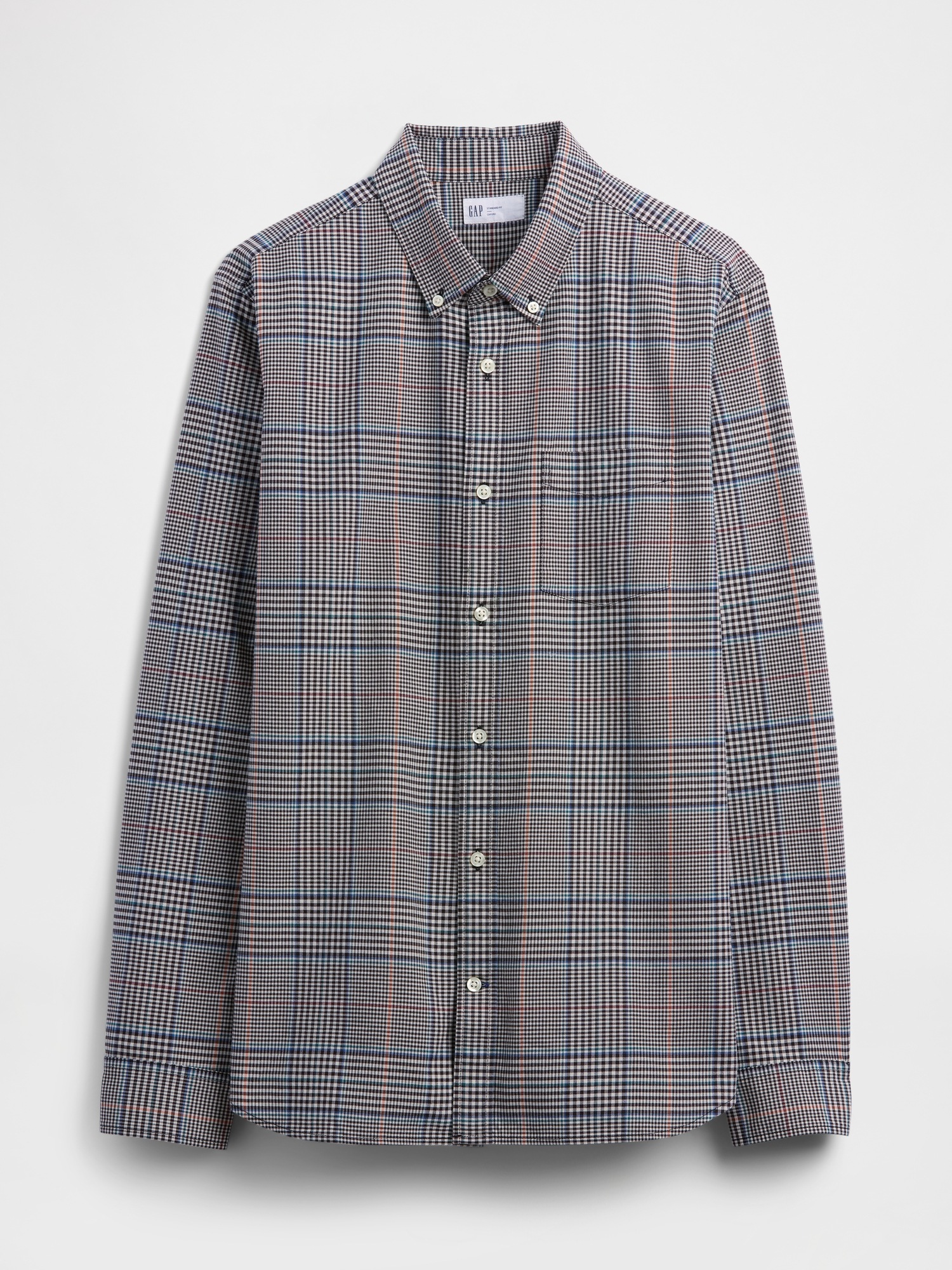 gap dress shirts Men's Long Sleeve Easy Relaxed Fit Button-Down Oxford Shirt (Bright Cobalt, M) Through RISE (Reimagining Industry to Support Equality) and Gap Inc Men's Oxford Button-Down Shirt by