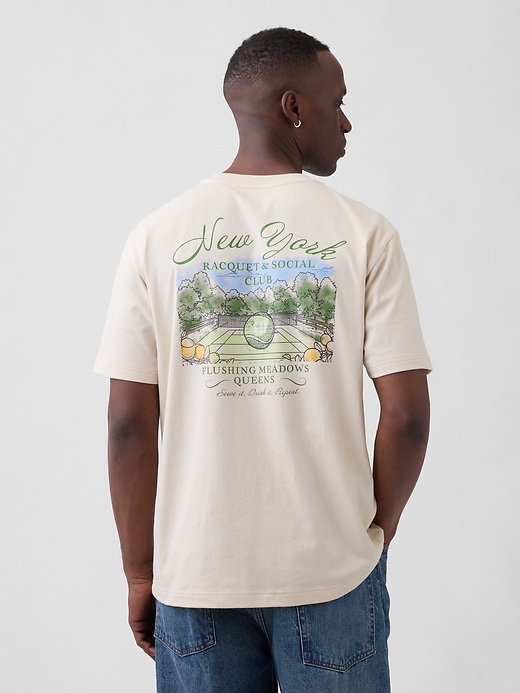 Image number 2 showing, Everyday Soft Relaxed Graphic T-Shirt