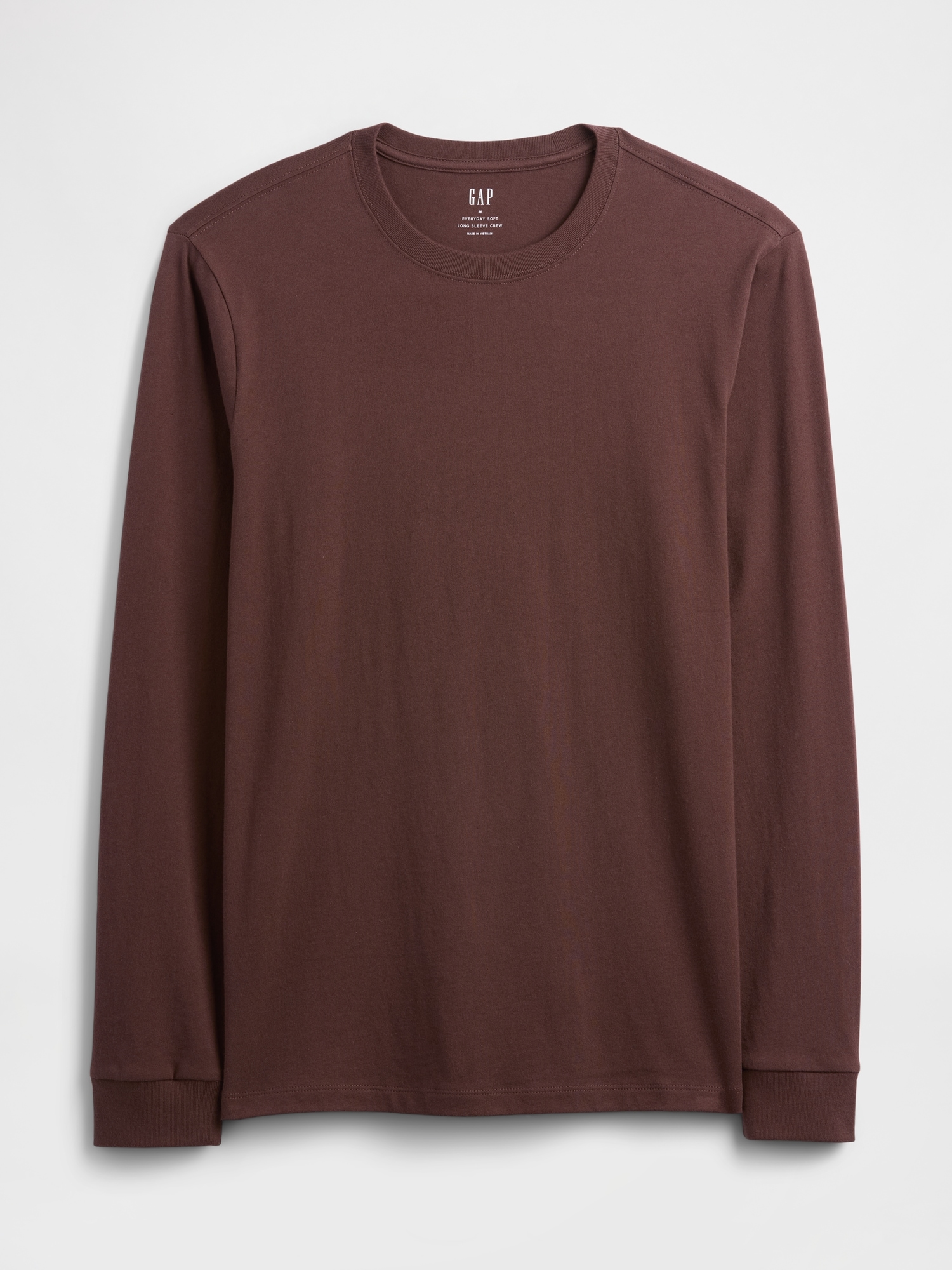Gap Factory Everyday Soft Crewneck T-shirt In Brown