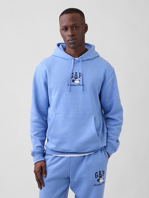 Image number 1 showing, Gap × Disney Mickey Mouse Relaxed Logo Hoodie