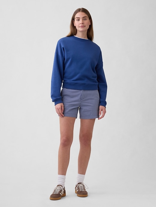 Image number 1 showing, 5" Mid Rise Downtown Khaki Shorts