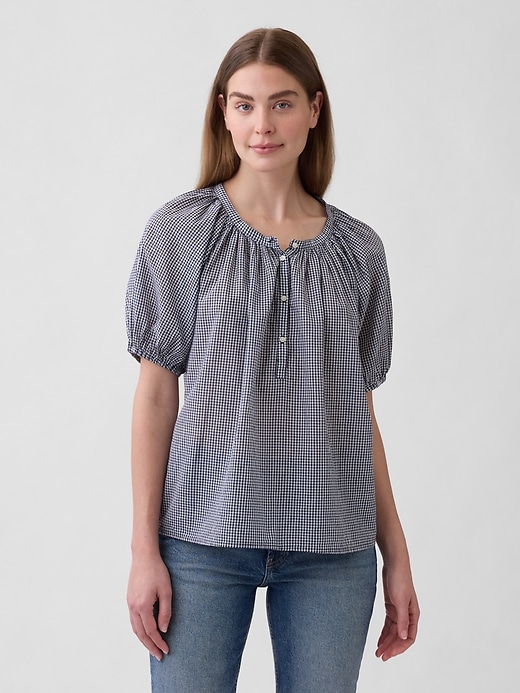 Image number 1 showing, Oversized Puff Sleeve Top