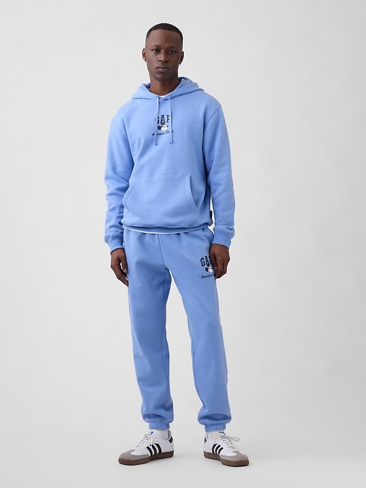 Image number 1 showing, Gap × Disney Mickey Mouse Relaxed Logo Joggers