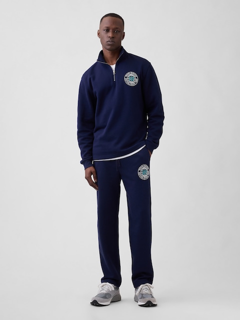 Gap Graphic Straight-Leg Sweatpants