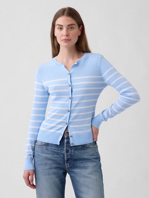 Crewneck Cardigan