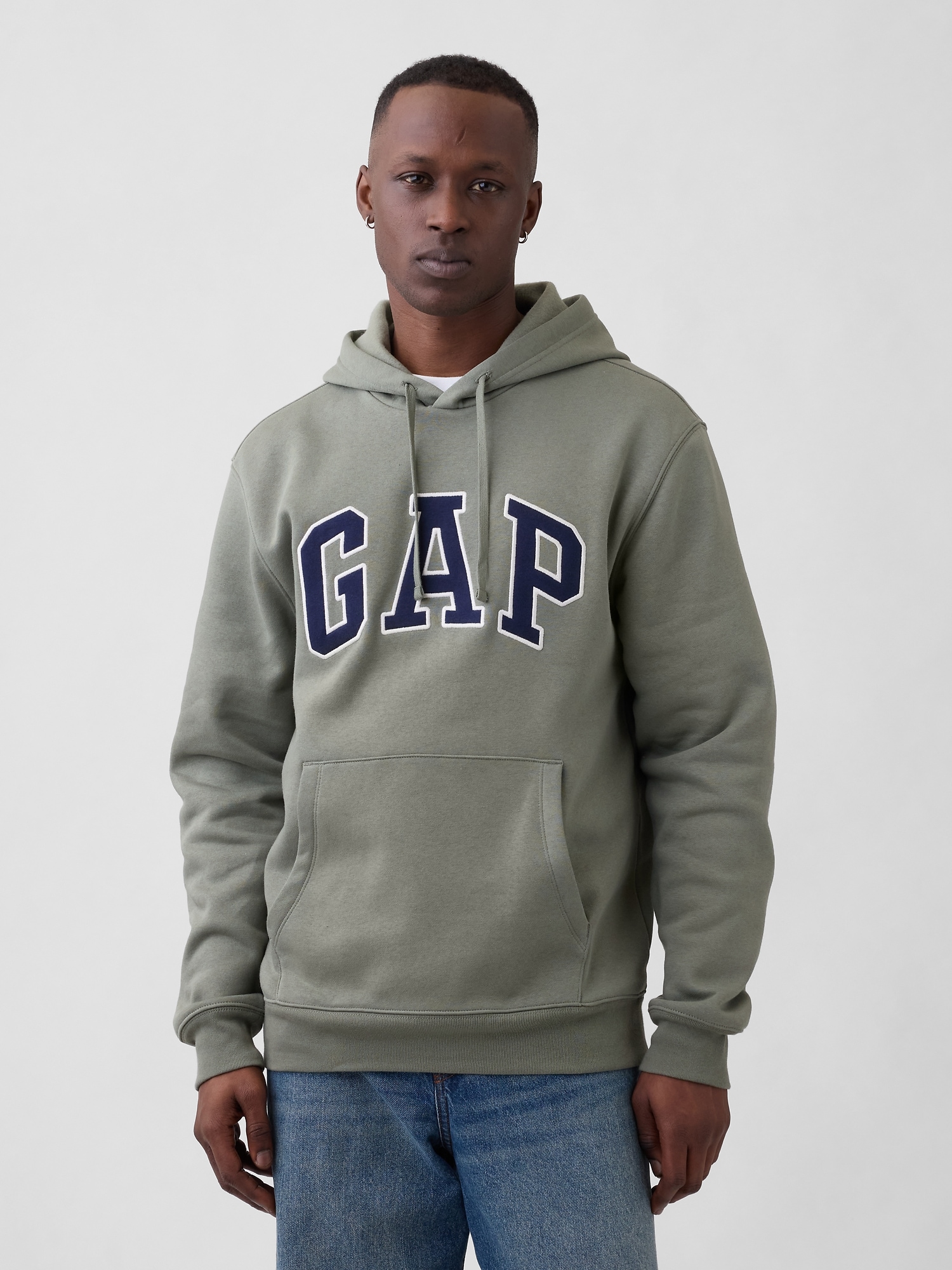 Relaxed Gap Logo Hoodie