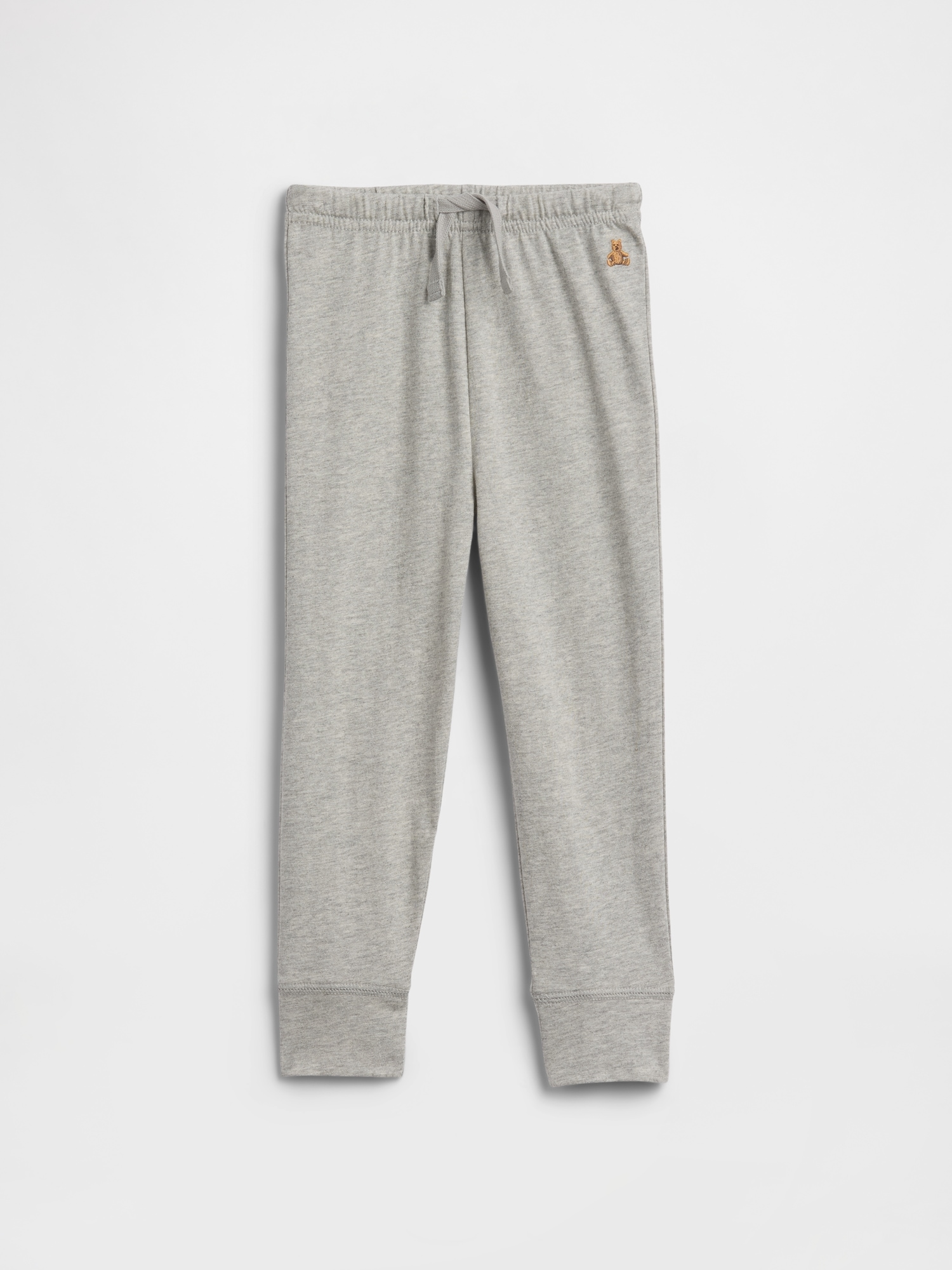 babyGap Brannan Bear Pull-On Joggers - Gray And White Marl