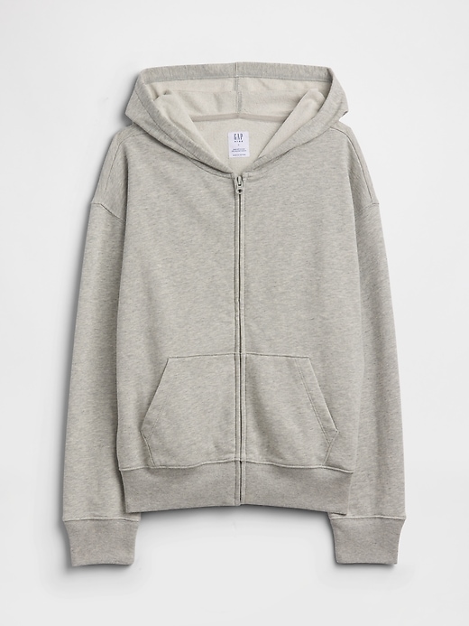 Image number 1 showing, Kids Relaxed French Terry Zip Hoodie