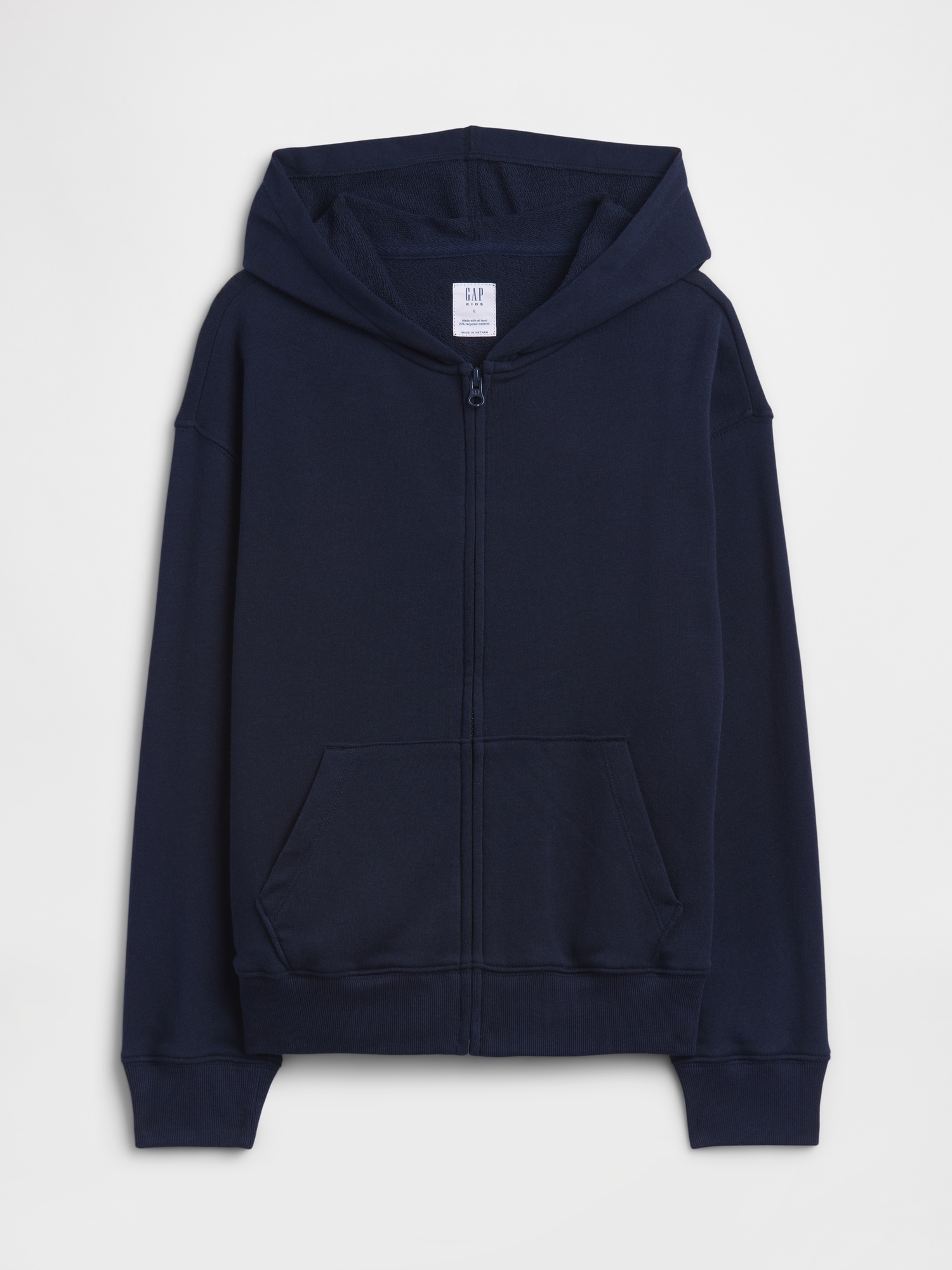 Kids Relaxed French Terry Zip Hoodie