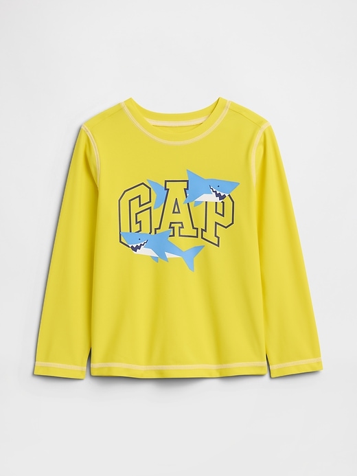 Image number 1 showing, babyGap Graphic Rash Guard