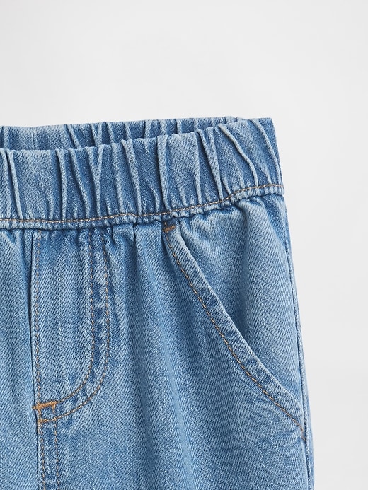 Image number 3 showing, Baby Pull-On Soft Denim Pants