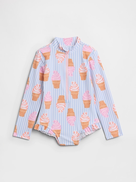 Image number 1 showing, babyGap One-Piece Rash Guard