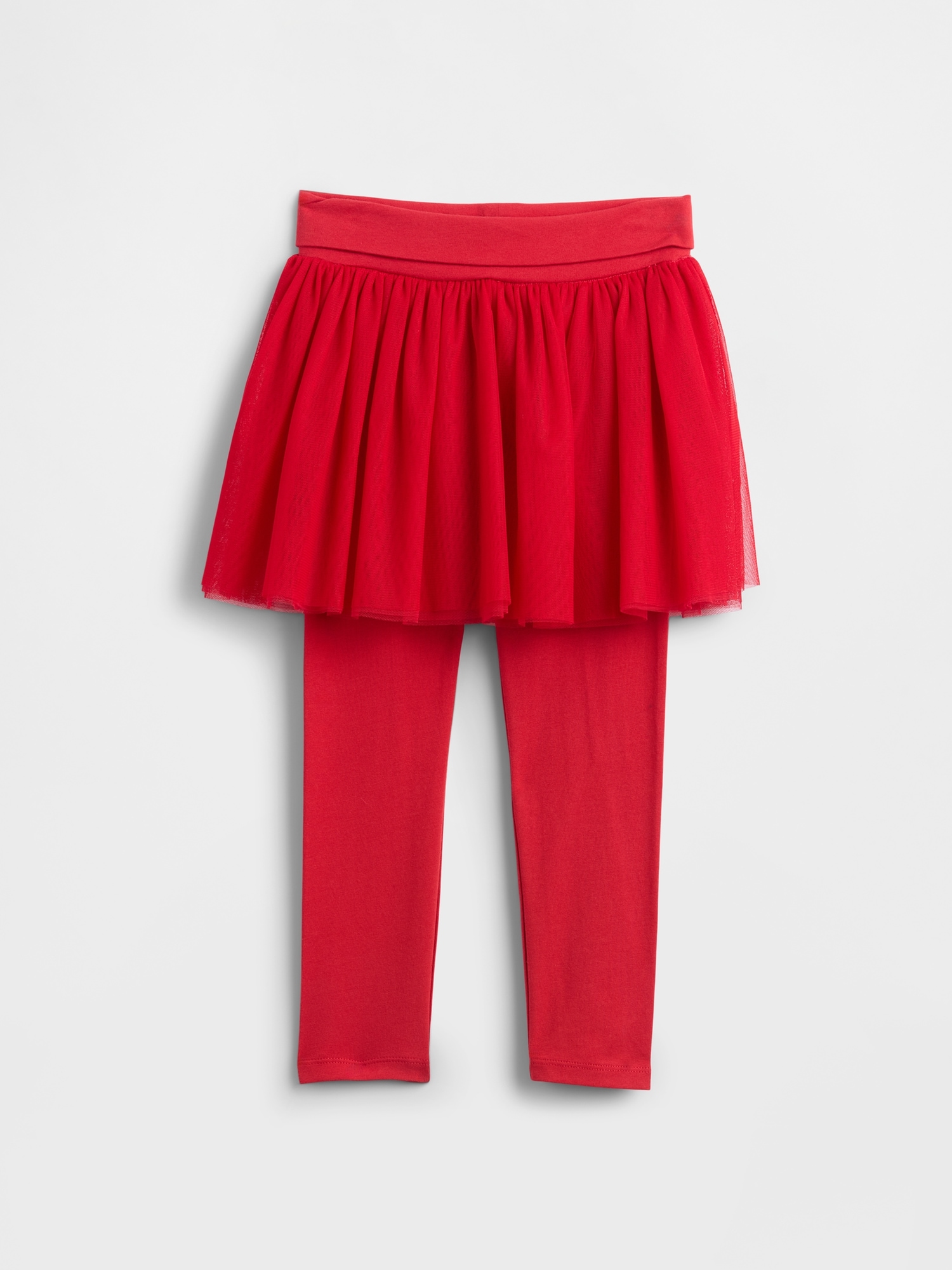 babyGap Tulle Skirt Leggings - Modern Red