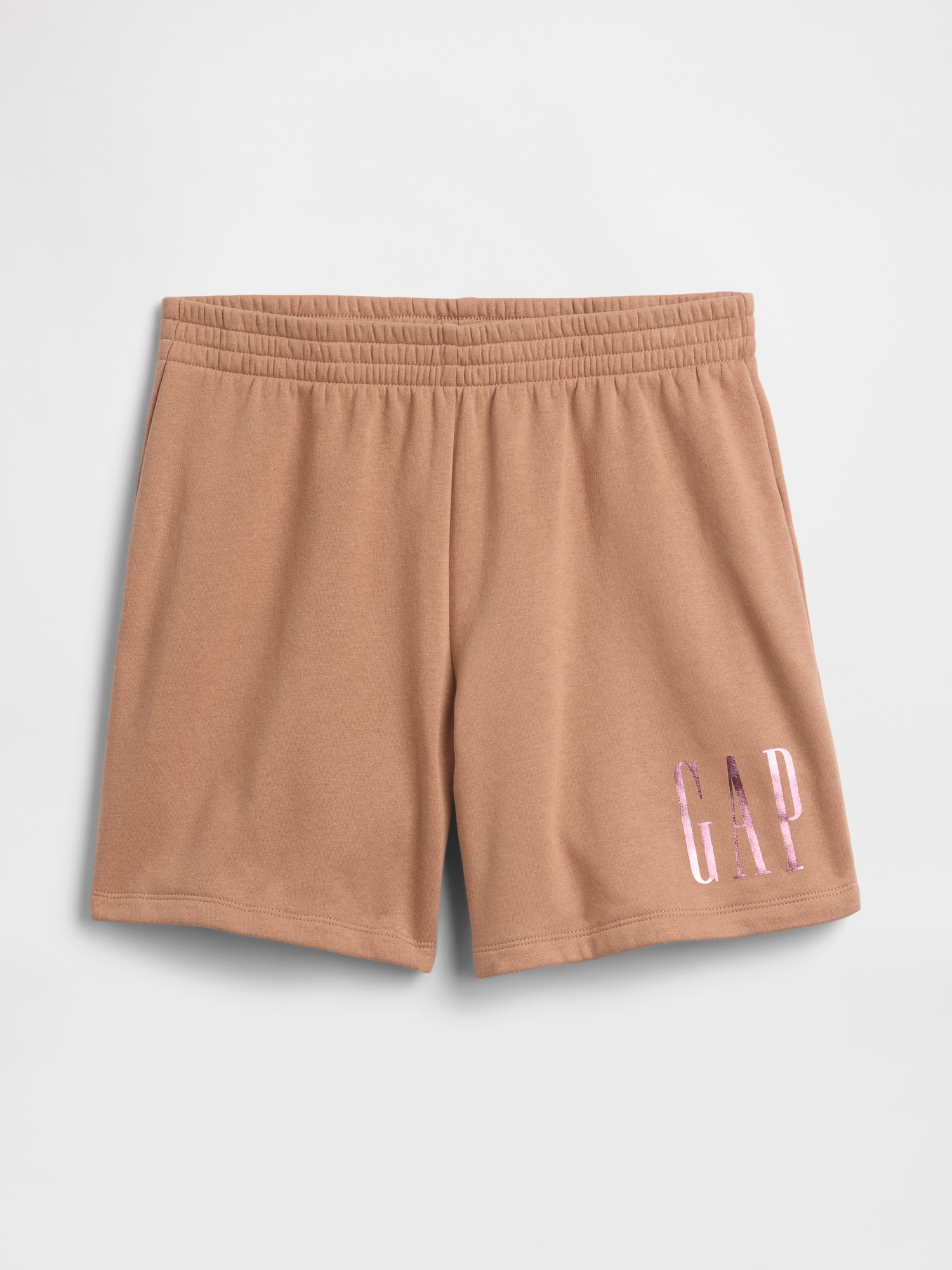 Gap Logo Pull-On Shorts - Mocha Mousse