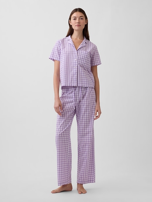 Image number 3 showing, Poplin PJ Shirt