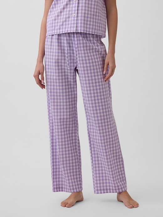Image number 3 showing, Poplin PJ Pants