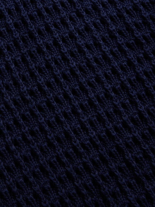 Image number 4 showing, Oversized Crochet Sweater