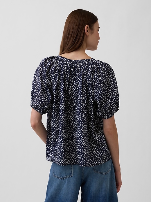 Image number 2 showing, Oversized Puff Sleeve Top