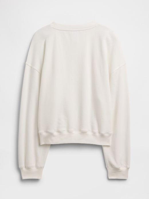 Image number 2 showing, Kids Oversized Wedge Graphic Sweatshirt