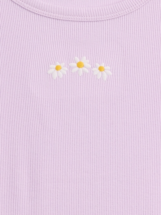 Image number 3 showing, Kids Ribbed Crewneck T-Shirt