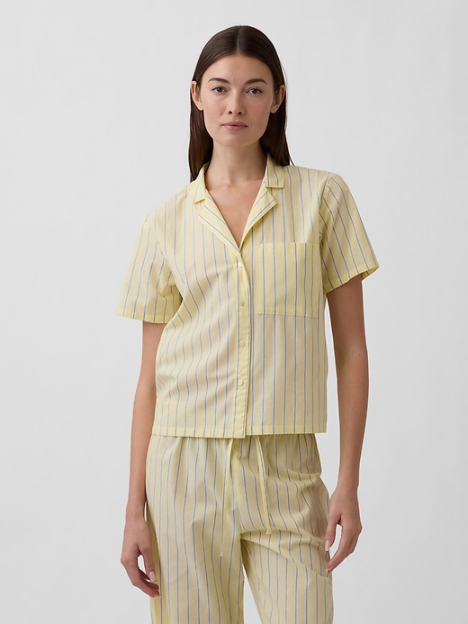 Image number 1 showing, Poplin PJ Shirt