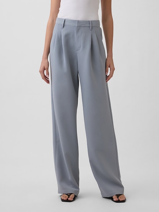 Image number 2 showing, Easy Crepe Trousers