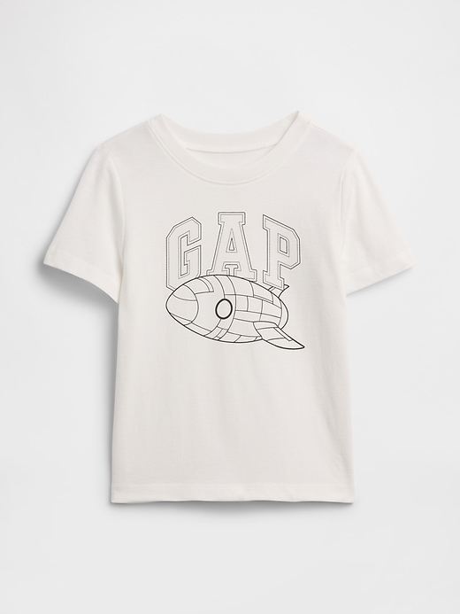 Image number 1 showing, babyGap Colorable Graphic T-Shirt