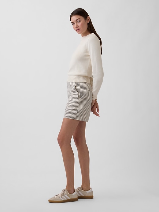 Image number 3 showing, 5" Mid Rise Downtown Khaki Shorts