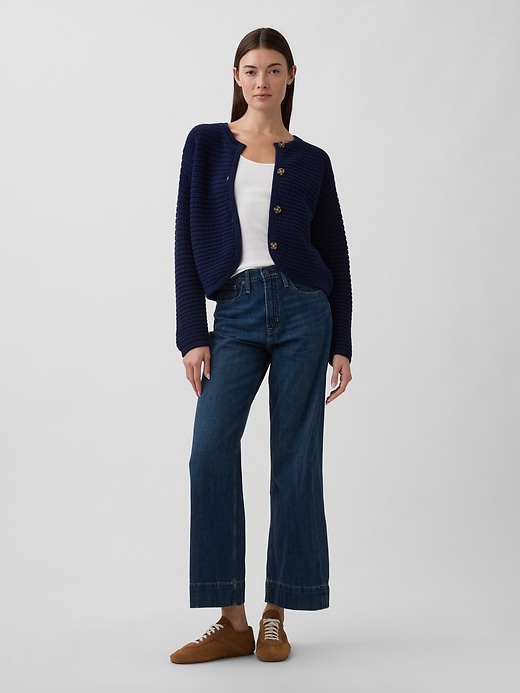 Image number 3 showing, Relaxed Textured Cardigan