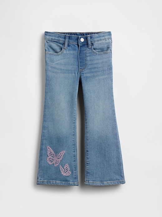 Image number 1 showing, babyGap Embroidered '70s Flare Jeans